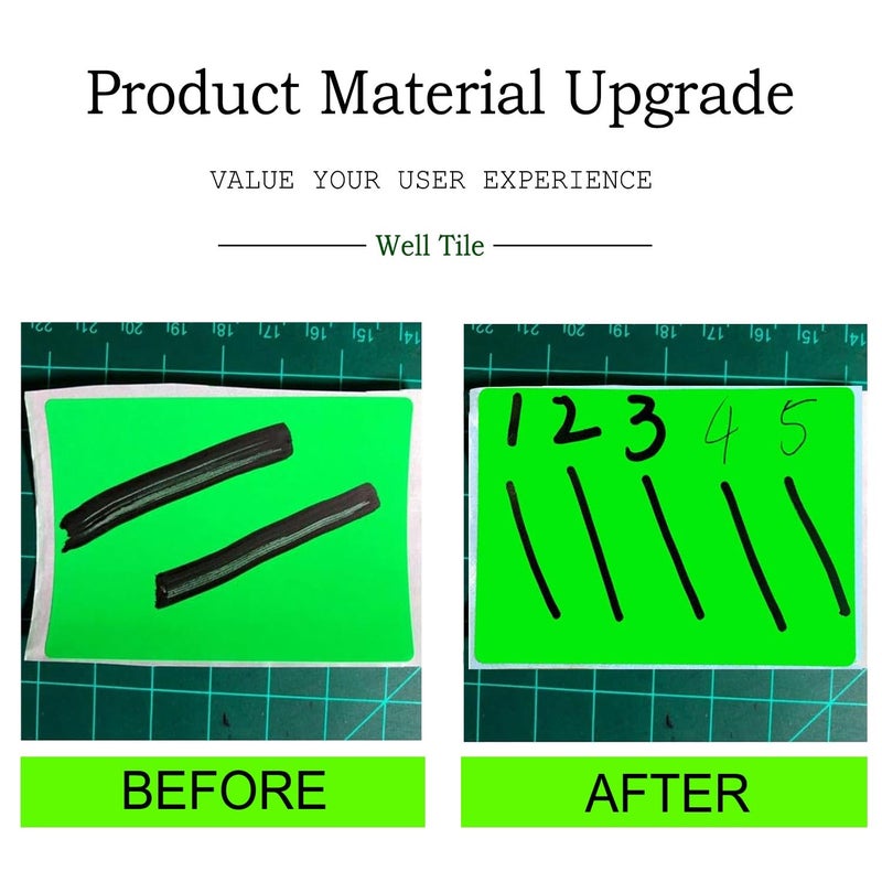 Well Tile 2" x 3" Green Rectangle Color Coding Labels - Square Color-Code Stickers Permanent Adhesive, Write-On Surface - 250 Labels/per Roll - Image 4